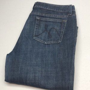 DESIGNER SUSSAN DENIM FLARE LEG JEANS 14/32x31 BOHO COOL 😎